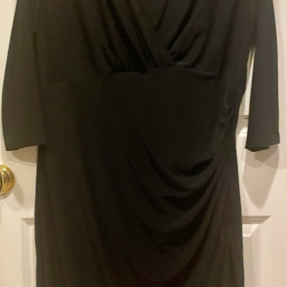Ralph Lauren Black Long Sleeve Dress